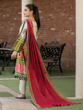 Load image into Gallery viewer, Tawakkal Naazli 3pc Unstitched Embroidered And Digital Printed Lawn Suit D6789