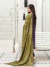 Load image into Gallery viewer, Tawakkal Raaya 3pc Unstitched Banarsi Lawn Suit D 6401