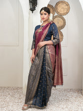 Load image into Gallery viewer, Tawakkal Raaya 3pc Unstitched Banarsi Lawn Suit D 6402