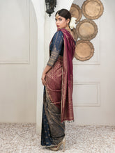 Load image into Gallery viewer, Tawakkal Raaya 3pc Unstitched Banarsi Lawn Suit D 6402
