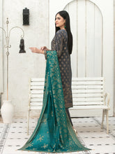 Load image into Gallery viewer, Tawakkal Raaya 3pc Unstitched Banarsi Lawn Suit D 6407