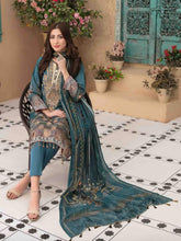 Load image into Gallery viewer, Tawakkal Shahnoor 3pc Unstitched Embroidered And Digital Printed Banarsi Lawn Suit D1781