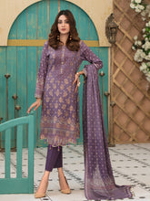 Load image into Gallery viewer, Tawakkal Shahnoor 3pc Unstitched Embroidered And Digital Printed Banarsi Lawn Suit D1782