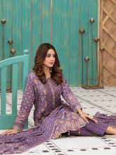 Load image into Gallery viewer, Tawakkal Shahnoor 3pc Unstitched Embroidered And Digital Printed Banarsi Lawn Suit D1782