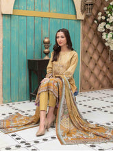 Load image into Gallery viewer, Tawakkal Shahnoor 3pc Unstitched Embroidered And Digital Printed Banarsi Lawn Suit D1784