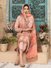 Load image into Gallery viewer, Tawakkal Shahnoor 3pc Unstitched Embroidered And Digital Printed Banarsi Lawn Suit D1789