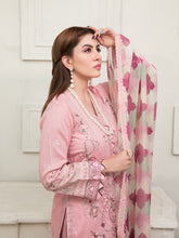 Load image into Gallery viewer, Tawakkal Sharleez 3pc Unstitched Luxury Embroidered Festive Lawn Suit D6778