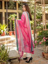Load image into Gallery viewer, Tawakkal Sophia 3pc Unstitched Embroidered And Digital Printed Lawn Suit D6993