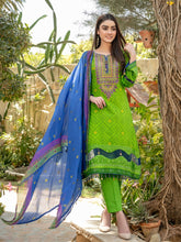 Load image into Gallery viewer, Tawakkal Sophia 3pc Unstitched Embroidered And Digital Printed Lawn Suit D6994