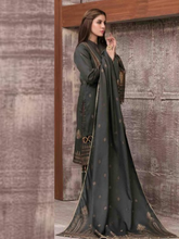 Load image into Gallery viewer, VERA BY TAWAKKAL 3pc Unstitched Dual Color Broshia Banarsi Viscose Suit D6426