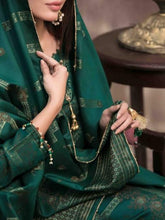 Load image into Gallery viewer, VERA BY TAWAKKAL 3pc Unstitched Dual Color Broshia Banarsi Viscose Suit D6429