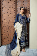 Load image into Gallery viewer, VEIL 3pc Unstitched Luxury Embroidered Karandi Suiting RA-21-RK-D11