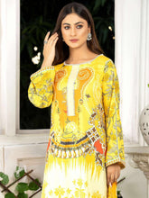 Load image into Gallery viewer, Zara Ali Winter Printed Viscose Suit ZA-1002
