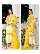 Load image into Gallery viewer, Zara Ali Winter Printed Viscose Suit ZA-1002
