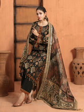 Load image into Gallery viewer, Tawakkal Sabrina 3pc Unstitched Jacquard Banarsi Lawn Suit D6847