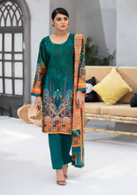 Load image into Gallery viewer, MARINE 3pc Unstitched Digital Printed Silk Suiting D-5451
