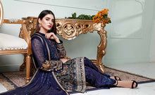 Load image into Gallery viewer, PARIGUL Luxury Embroidered 3pc Unstitched Chiffon Suiting