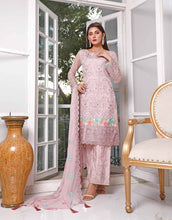 Load image into Gallery viewer, PARIGUL Luxury Embroidered 3pc Unstitched Chiffon Suiting