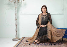 Load image into Gallery viewer, PARIGUL Luxury Embroidered 3pc Unstitched Chiffon Suiting