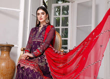 Load image into Gallery viewer, PARIGUL Luxury Embroidered 3pc Unstitched Chiffon Suiting