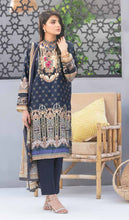 Load image into Gallery viewer, MARINE 3pc Unstitched Digital Printed Silk Suiting D-5458
