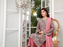 Load image into Gallery viewer, PARIGUL Luxury Embroidered 3pc Unstitched Chiffon Suiting