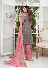 Load image into Gallery viewer, PARIGUL Luxury Embroidered 3pc Unstitched Chiffon Suiting
