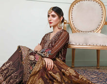 Load image into Gallery viewer, PARIGUL Luxury Embroidered 3pc Unstitched Chiffon Suiting