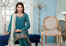 Load image into Gallery viewer, PARIGUL Luxury Embroidered 3pc Unstitched Chiffon Suiting