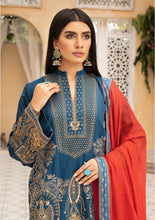 Load image into Gallery viewer, Kiyana 3pc Unstitched Embroidered Viscose Suiting JR-13