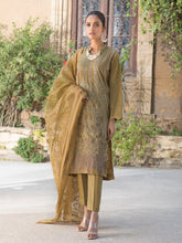 Load image into Gallery viewer, Signature 3 pc Unstitched Luxury Lawn Suiting