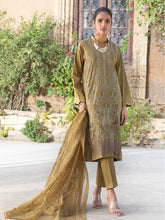 Load image into Gallery viewer, Signature 3 pc Unstitched Luxury Lawn Suiting