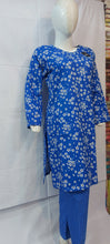 Load image into Gallery viewer, Stitched ladies 2pc printed Cotton Satin by Umesha
