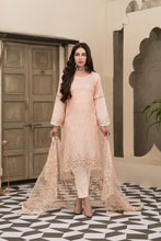 Load image into Gallery viewer, Spectacular Opulence 3 pc Unstitched Heavy Embroidered Cotton Satan Lawn Suiting
