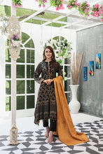 Load image into Gallery viewer, Faustina 3 pc Unstitched Banarsi Lawn Suit by Tawakkal Fabrics
