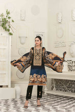 Load image into Gallery viewer, Avyanna 3 pc Unstitched Embroidered Printed Lawn Collection by Tawakkal Fabrics
