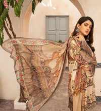 Load image into Gallery viewer, Elvira 3pc Unstitched Embroidered Karandi suit
