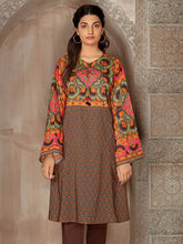 Load image into Gallery viewer, Unstitched Printed Lawn 2pc Suit (Code:U1651-2PC-SAND)
