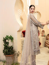 Load image into Gallery viewer, MARJAAN 3pc Unstitched Fancy Chiffon Suiting M-04
