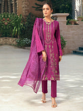 Load image into Gallery viewer, Signature 3 pc Unstitched Luxury Lawn Suiting
