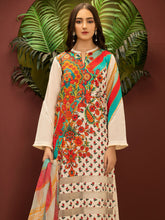 Load image into Gallery viewer, Unstitched Printed 2pc Cambric Suit (Code:U1643-2PC-OWH)
