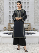 Load image into Gallery viewer, Unstitched Printed Lawn 1 Piece Shirt (Code:U1892-1PC-BLACK)
