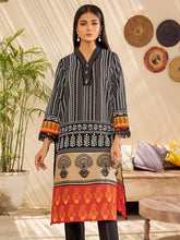 Load image into Gallery viewer, Unstitched Printed Lawn 1 Piece Shirt (Code:U1416-1PC-BLACK)
