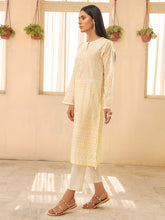 Load image into Gallery viewer, Unstitched Printed (Embossed) Lawn 1 Piece Shirt (Code:U1413-1PC-OWHITE)
