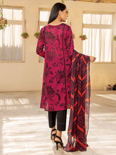 Load image into Gallery viewer, Unstitched Printed Lawn 3pc Suit (Code:U1589PINK)
