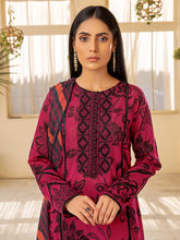 Load image into Gallery viewer, Unstitched Printed Lawn 3pc Suit (Code:U1589PINK)
