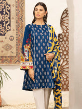 Load image into Gallery viewer, Unstitched Printed Lawn 2pc Suit (Code:U1574-2PC-BLUE)
