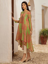 Load image into Gallery viewer, Unstitched Printed Lawn 1 Piece Shirt (Code:U1895-1PC-GREEN)
