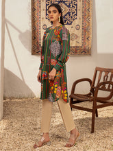 Load image into Gallery viewer, Unstitched Lawn Texture 1 Piece Shirt (Code:U1527-1PC-GREEN)
