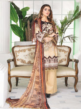 Load image into Gallery viewer, Almirah Unstitched Embroidered Printed Lawn Suit DA006
